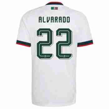 ALVARADO NO.22 Camiseta Segunda México 2026 – Versión Jugador