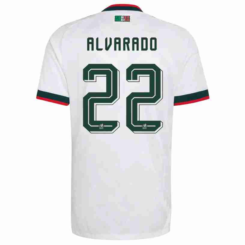 ALVARADO NO.22 Camiseta Segunda México 2026 – Versión Jugador ALVARADO NO.22 Camiseta Segunda México 2026 – Versión Jugador