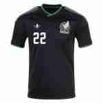 ALVARADO NO.22 Camiseta Tercera México 2026 – Versión Jugador