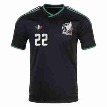 ALVARADO NO.22 Camiseta Tercera México 2026 – Versión Jugador_1