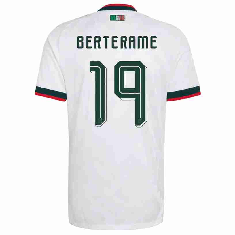 BERTERAME NO.19 Camiseta Segunda México 2026 – Versión Jugador BERTERAME NO.19 Camiseta Segunda México 2026 – Versión Jugador