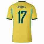 BRUNO G. NO.17 Camiseta Primera Brasil 2026 – Versión Jugador