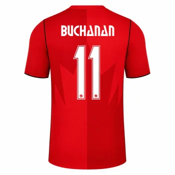 BUCHANAN NO.11 Camiseta Primera Canadá 2026 – Versión Jugador