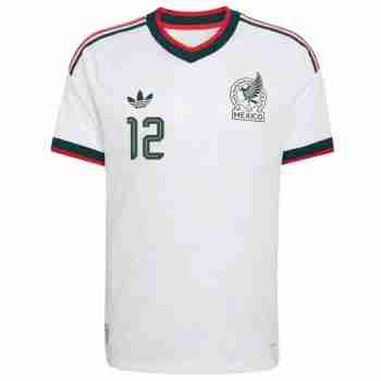 C. HUERTA NO.12 Camiseta Segunda México 2026 – Versión Jugador_1