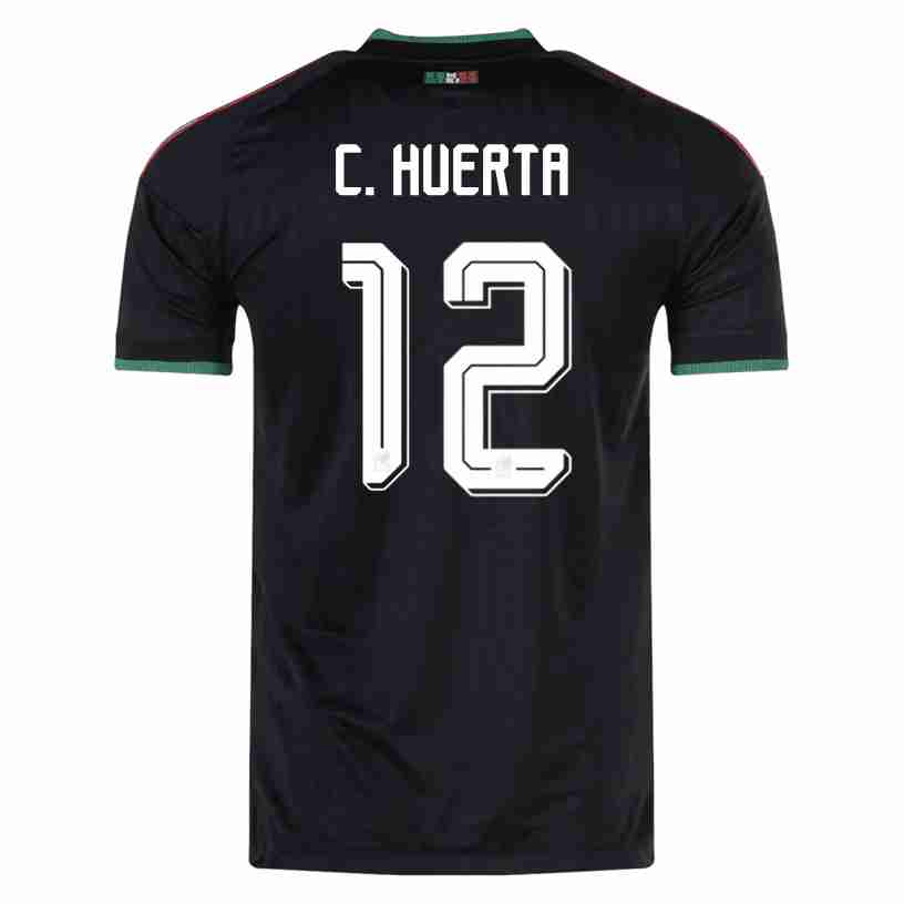 C. HUERTA NO.12 Camiseta Tercera México 2026 – Versión Jugador C. HUERTA NO.12 Camiseta Tercera México 2026 – Versión Jugador