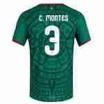 C. MONTES NO.3 Camiseta Primera México 2026 – Versión Jugador