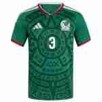 C. MONTES NO.3 Camiseta Primera México 2026 – Versión Jugador