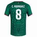C. RODRIGUEZ NO.8 Camiseta Primera México 2026 – Versión Jugador