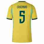 CASEMIRO NO.5 Camiseta Primera Brasil 2026 – Versión Jugador