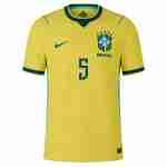CASEMIRO NO.5 Camiseta Primera Brasil 2026 – Versión Jugador