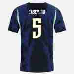 CASEMIRO NO.5 Camiseta Segunda Brasil 2026 – Versión Jugador