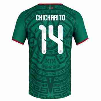 CHICHARITO NO.14 Camiseta Primera México 2026 – Versión Jugador