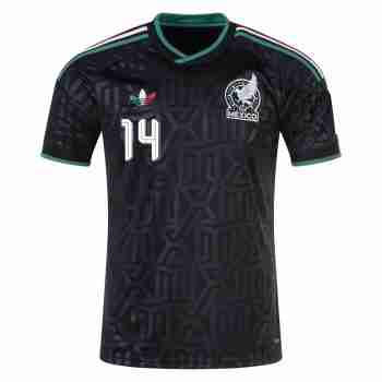CHICHARITO NO.14 Camiseta Tercera México 2026 – Versión Jugador_1