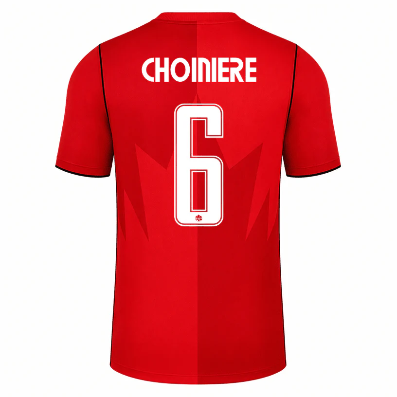 CHOINIERE NO.6 Camiseta Primera Canadá 2026 – Versión Jugador CHOINIERE NO.6 Camiseta Primera Canadá 2026 – Versión Jugador