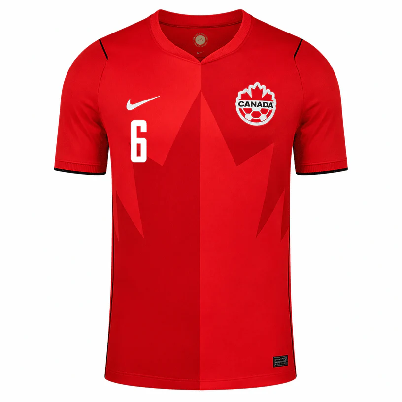 CHOINIERE NO.6 Camiseta Primera Canadá 2026 – Versión Jugador_1 CHOINIERE NO.6 Camiseta Primera Canadá 2026 – Versión Jugador_1