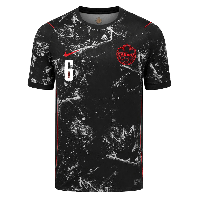 CHOINIERE NO.6 Camiseta Segunda Canadá 2026 – Versión Jugador_1 CHOINIERE NO.6 Camiseta Segunda Canadá 2026 – Versión Jugador_1