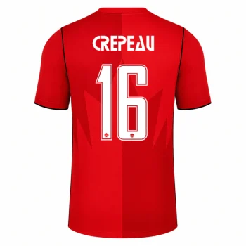 CREPEAU NO.16 Camiseta Primera Canadá 2026 – Versión Jugador