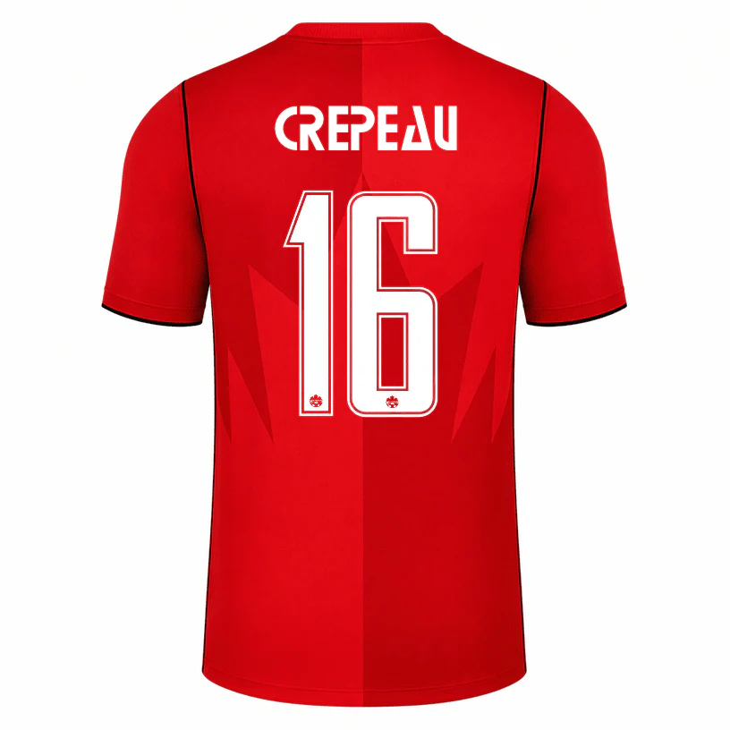 CREPEAU NO.16 Camiseta Primera Canadá 2026 – Versión Jugador CREPEAU NO.16 Camiseta Primera Canadá 2026 – Versión Jugador