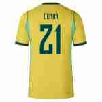 CUNHA NO.21 Camiseta Primera Brasil 2026 – Versión Jugador