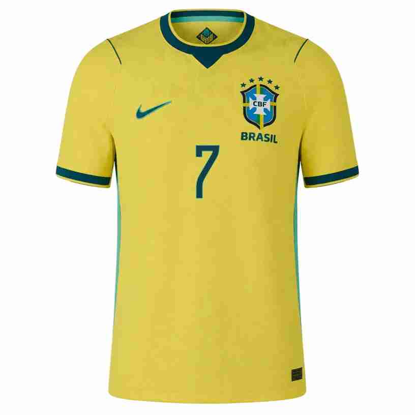 CUNHA NO.7 Camiseta Primera Brasil 2026 – Versión Jugador_1 CUNHA NO.7 Camiseta Primera Brasil 2026 – Versión Jugador_1