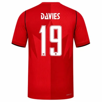 DAVIES NO.19 Camiseta Primera Canadá 2026 – Versión Jugador