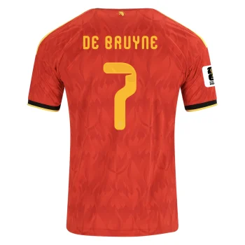 DE BRUYNE NO.7 Camiseta Primera Belgica 2026 – Versión Jugador