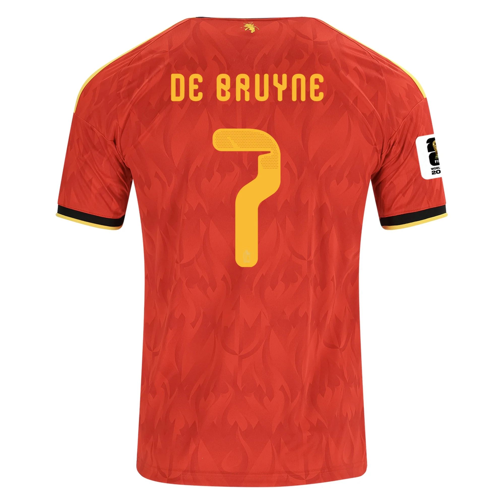 DE BRUYNE NO.7 Camiseta Primera Belgica 2026 – Versión Jugador DE BRUYNE NO.7 Camiseta Primera Belgica 2026 – Versión Jugador