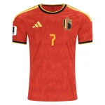 DE BRUYNE NO.7 Camiseta Primera Belgica 2026 – Versión Jugador
