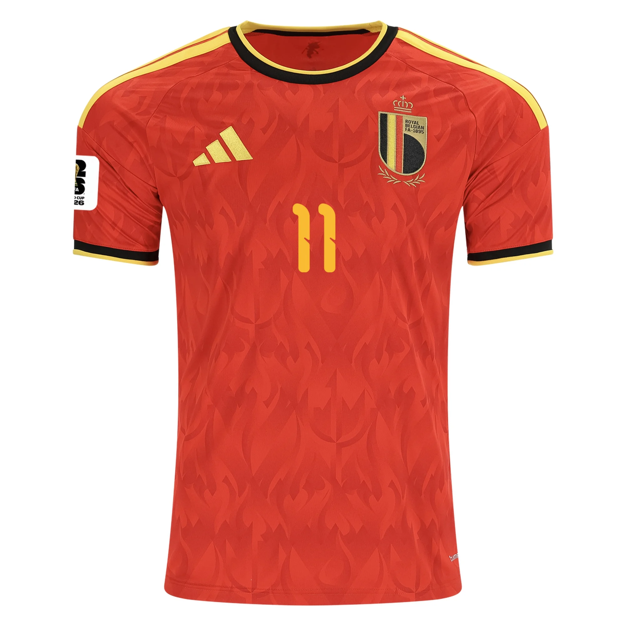 DOKU NO.11 Camiseta Primera Belgica 2026 – Versión Jugador_1 DOKU NO.11 Camiseta Primera Belgica 2026 – Versión Jugador_1