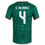 E. ALVAREZ NO.4 Camiseta Primera México 2026 – Versión Jugador