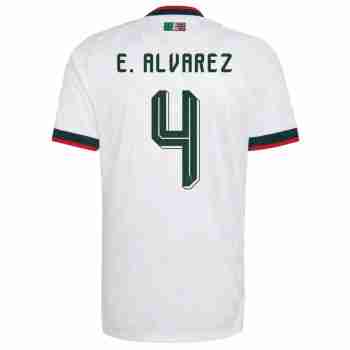 E. ALVAREZ NO.4 Camiseta Segunda México 2026 – Versión Jugador