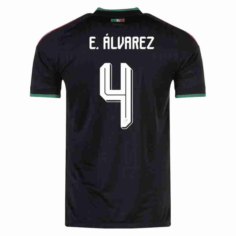 E. ÁLVAREZ NO.4 Camiseta Tercera México 2026 – Versión Jugador E. ÁLVAREZ NO.4 Camiseta Tercera México 2026 – Versión Jugador