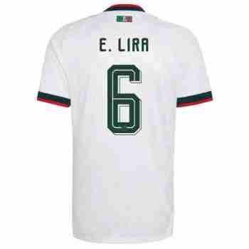 E. LIRA NO.6 Camiseta Segunda México 2026 – Versión Jugador