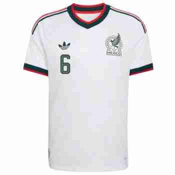 E. LIRA NO.6 Camiseta Segunda México 2026 – Versión Jugador_1