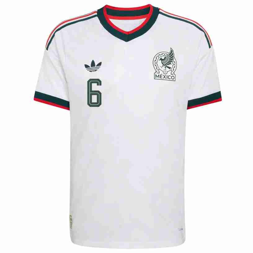 E. LIRA NO.6 Camiseta Segunda México 2026 – Versión Jugador_1 E. LIRA NO.6 Camiseta Segunda México 2026 – Versión Jugador_1