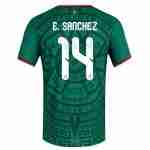 E. SANCHEZ NO.14 Camiseta Primera México 2026 – Versión Jugador