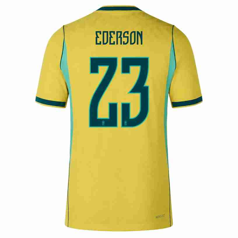 EDERSON NO.23 Camiseta Primera Brasil 2026 – Versión Jugador EDERSON NO.23 Camiseta Primera Brasil 2026 – Versión Jugador