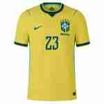EDERSON NO.23 Camiseta Primera Brasil 2026 – Versión Jugador