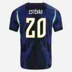 ESTÊVÃO NO.20 Camiseta Segunda Brasil 2026 – Versión Jugador