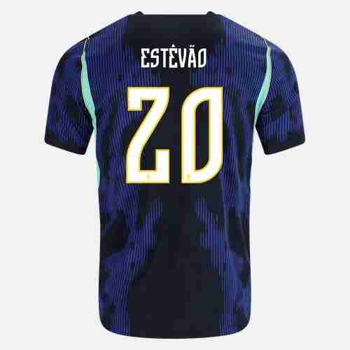 ESTÊVÃO NO.20 Camiseta Segunda Brasil 2026 – Versión Jugador ESTÊVÃO NO.20 Camiseta Segunda Brasil 2026 – Versión Jugador