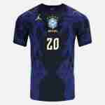 ESTÊVÃO NO.20 Camiseta Segunda Brasil 2026 – Versión Jugador