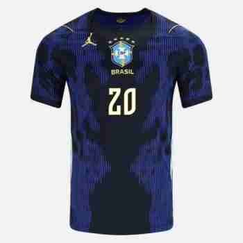 ESTÊVÃO NO.20 Camiseta Segunda Brasil 2026 – Versión Jugador_1