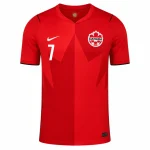 EUSTAQUIO NO.7 Camiseta Primera Canadá 2026 – Versión Jugador