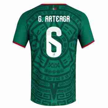G. ARTEAGA NO.6 Camiseta Primera México 2026 – Versión Jugador