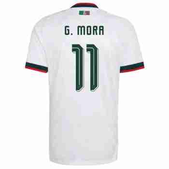G. MORA NO.11 Camiseta Segunda México 2026 – Versión Jugador