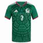G. MORA NO.7 Camiseta Primera México 2026 – Versión Jugador
