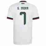 G. MORA NO.7 Camiseta Segunda México 2026 – Versión Jugador