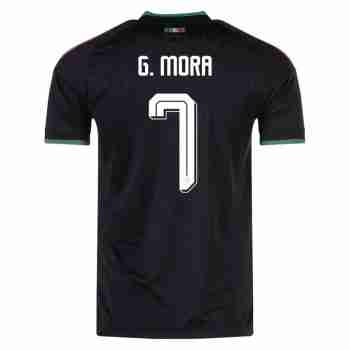 G. MORA NO.7 Camiseta Tercera México 2026 – Versión Jugador