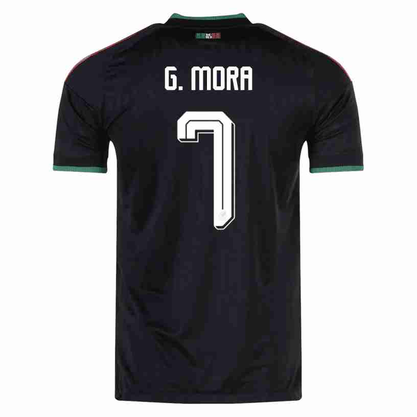 G. MORA NO.7 Camiseta Tercera México 2026 – Versión Jugador G. MORA NO.7 Camiseta Tercera México 2026 – Versión Jugador
