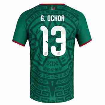 G. OCHOA NO.13 Camiseta Primera México 2026 – Versión Jugador